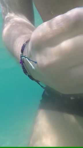 Thrilling moment from &quot;underwarer handjob hj by a vegan male in Greece&quot;
