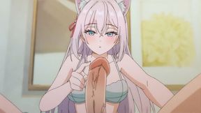 Catgirl Alya Gets Fingered And Enjoys A Hot 69