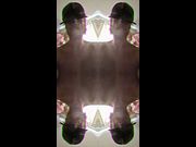 Oregonleatherboy Shirtless Leather Hat Smoking Kinky Trip Into Trance