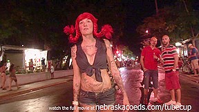 nude in the streets of key west florida