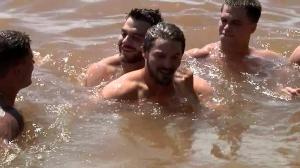 JizzOrgy.com - Tattooed Jimmy Johnson & american Brett Carter