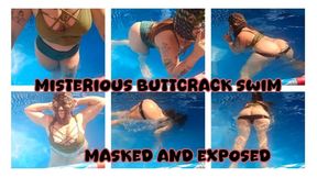 MISTERIOUS MASKED BUTTCRACK SWIM