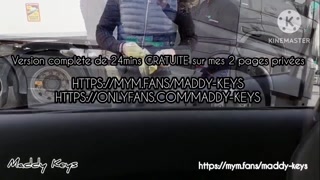 She really offers free blowjobs to truckers on the highway - real french amateur