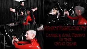 Double Anal Fisting in the Gyno Chair 720p ft Mistress Lady Black Diamond Miss Van Licks Maz Morbid #fisting (German and English)