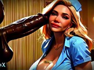 Lustful Nurse Inward Monologue: "I Need A BBC In My Mouth" (SPH, Bawdy Talking)