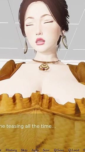 Fucking a French MILF- Bound by Lust #7- Gameplay