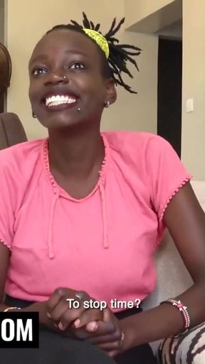 Big Black Tits Ebony MILF Stretched At Amateur Interracial Casting   Clip 1