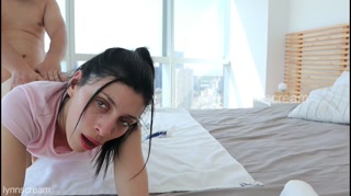 First time anal: my brother-in-law fucks my ass 🍑🍆 to leave it wide open for my husband 😇