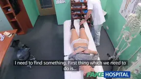 HotHospital Short haired hottie seduces doctor