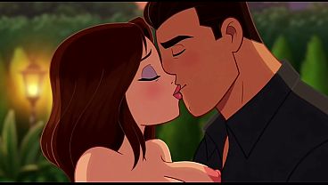 Blind Kiss at Party Ignites Burning Desire and Leads to Steamy Night with My Hot Curvy Roommate (AI generated)