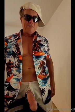 Big Cock Golf Cumshot