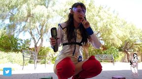 ziva fey - nasa astronaut giantess!