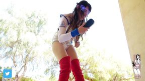 ziva fey - nasa astronaut giantess!