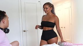 Hot Aussie Stepsister Hayley Fucks Big Dick&#x1F32D; Stepbro Johnny Love