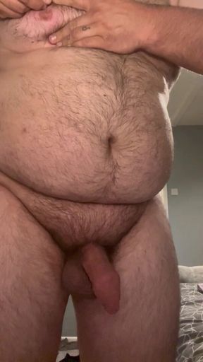 Undressing After My Crossdress Walk with Bondage Followed by Piecing My Nipple with 1 Pin in Each