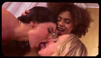 Interracial Gym Threesome with Booty-Shaking Babes