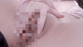 18+ petite asian girl faps her gooner pussy while her parents aren't home