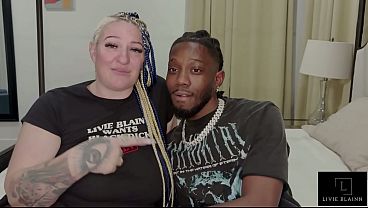 Young Black man's first BBC shoot with a hotwife