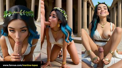 Martina Lopez deep throat Greek bitch cumshot orgy