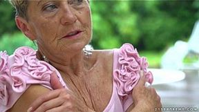 Busty granny and her y  lesbian friend - Malya, Aida Swinger