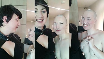 Getting ready for a really fun afternoon shooting customs with pandorablake of Dreams of Spanking! ???