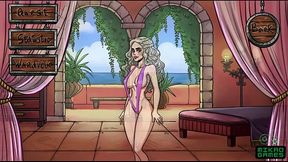 Game of whores ep 18 Novo shot de Cacha&ccedil_a nos Peitos da Loirinha e Ruiva