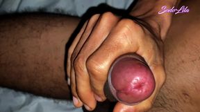 Home alone, watch my cock get so wet until the cumshot