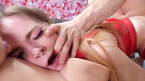 Carly Rae Summers And Lina Paige - Fucking My Best Friends Sex Doll - Tantaly Threesome