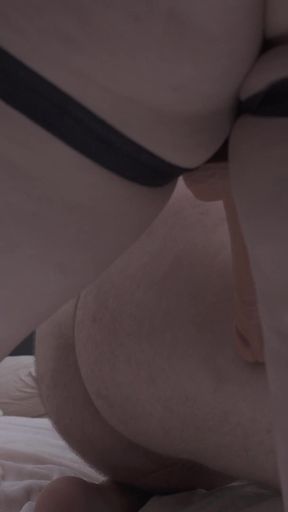 Spectacular moment from &quot;He sweetly creampied me after I fucked him in the ass&quot;