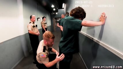 Gay sexof boy Making The Guards Happy