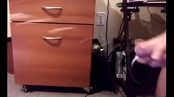 Shooting thick cum across my room (cumshot)