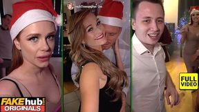 British Teens Get Naughty at Christmas Party
