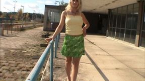 Joanna - Smoking In Miniskirt