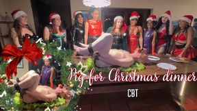 CBT in the pig for Christmas dinner