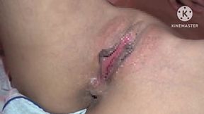 Raw Japanese creampie in explicit onaho POV shooting with cumshot inside and out