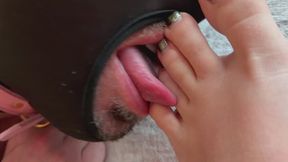 Bouffe mes pieds pour le goûter de l'après midi