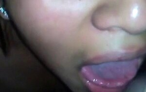 Latina Amateur Blowjob POV Cumshot