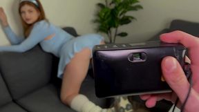 Stepbro fucks me after taking photo - Amateur Porn