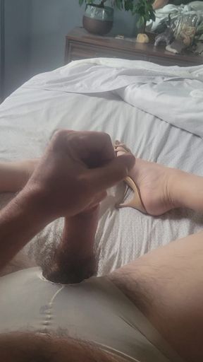 Nylons, High Heels and Cum