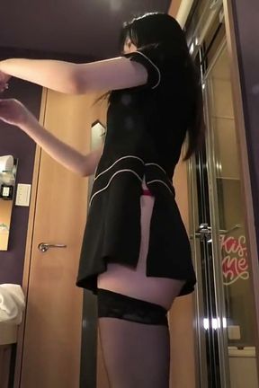 Cute Amateur Esthetician with a Slender Body Squirts Through Repeated Climaxes and Takes Three Creampies.
