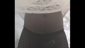 FemBoy 18+ Reveals Herself in Steamy Ebony Gay Amateur Scene