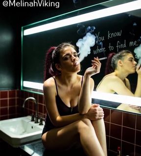 Smoking in the Bathroom