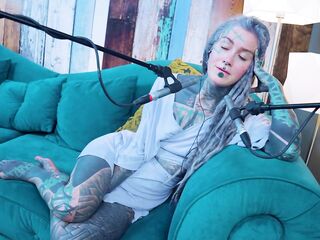 Anuskatzz tattoo model ASMR J - jelousy podcast talking