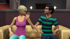 FULL VIDEO - HOT Blonde Stepmom takes her nerdy stepson'_s virginity to help him have sex for the first time - Porn Video