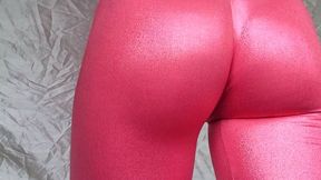 Shiny Pink Glitter Ass JOI