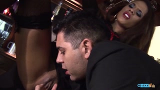 She wants to taste his cock before getting smashed in various positions