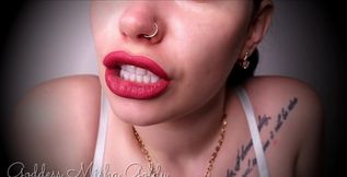 Burgundy Lips Make You Weak as Fuck! My Full, Perfect, Soft Lips Will Captivate You! 2