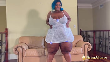 HUGE Ass and Tits Ebony SSBBW BTS