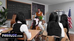 Quinton James and Celestina Blooms's classroom clip by FreeUse