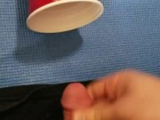 Red solo cup, I'll fill you up... with #cumshots